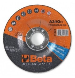 11023 230X6,5 Disco abrasivo de desbaste para acero y acero inoxidable, con centro deprimido