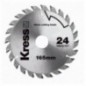 Disco de corte madera 24D 165mm